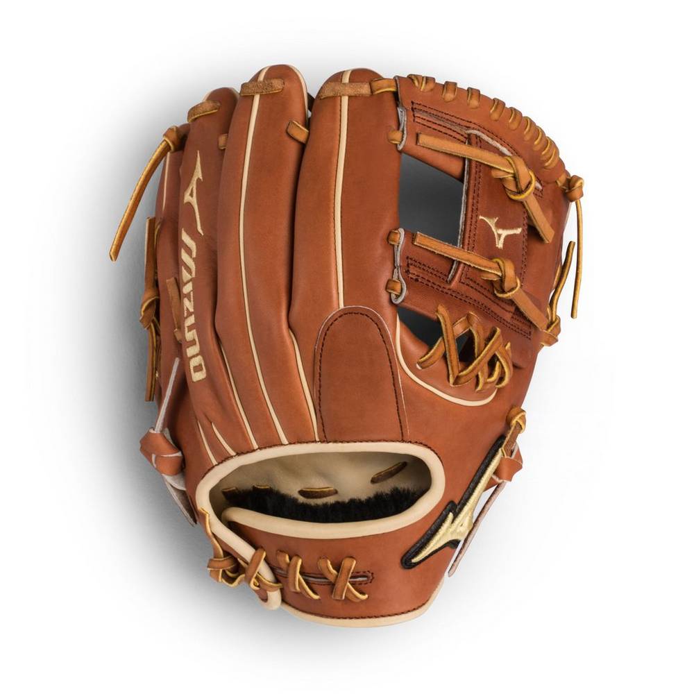 Mizuno Pro Select Infield 11.5" - Regular Pocket - Erkek Eldiven - Kahverengi Türkiye (JNFZYP-074)